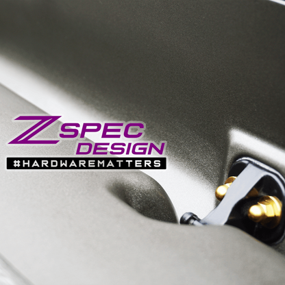 ZSPEC Wind Deflector Fastener Kit for '93-96 Nissan 300zx Convertible, Titanium - Howling Moto
