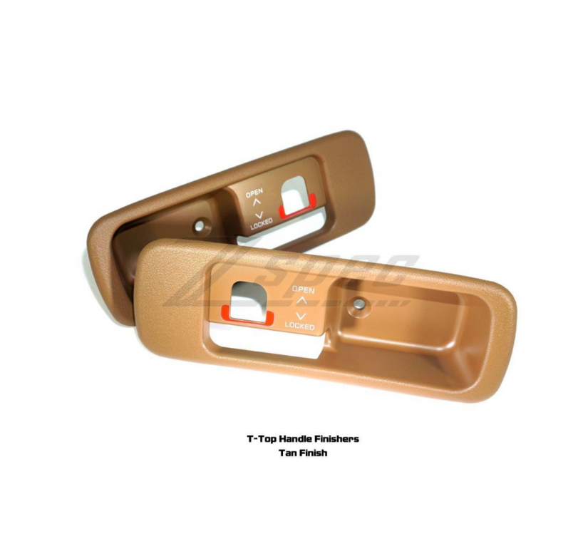 ZSPEC T-Top Handle Finisher Set for Nissan Z32 300zx w/NON-LOCKING T-tops - Howling Moto