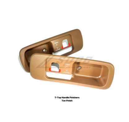 ZSPEC T-Top Handle Finisher Set for Nissan Z32 300zx w/NON-LOCKING T-tops - Howling Moto