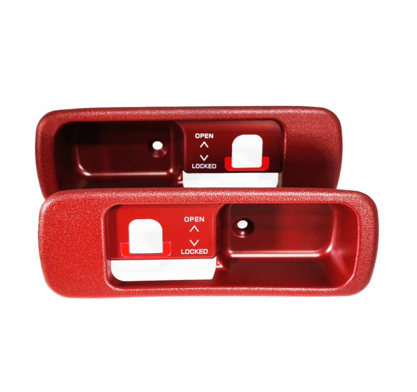 ZSPEC T-Top Handle Finisher Set for Nissan Z32 300zx w/NON-LOCKING T-tops - Howling Moto