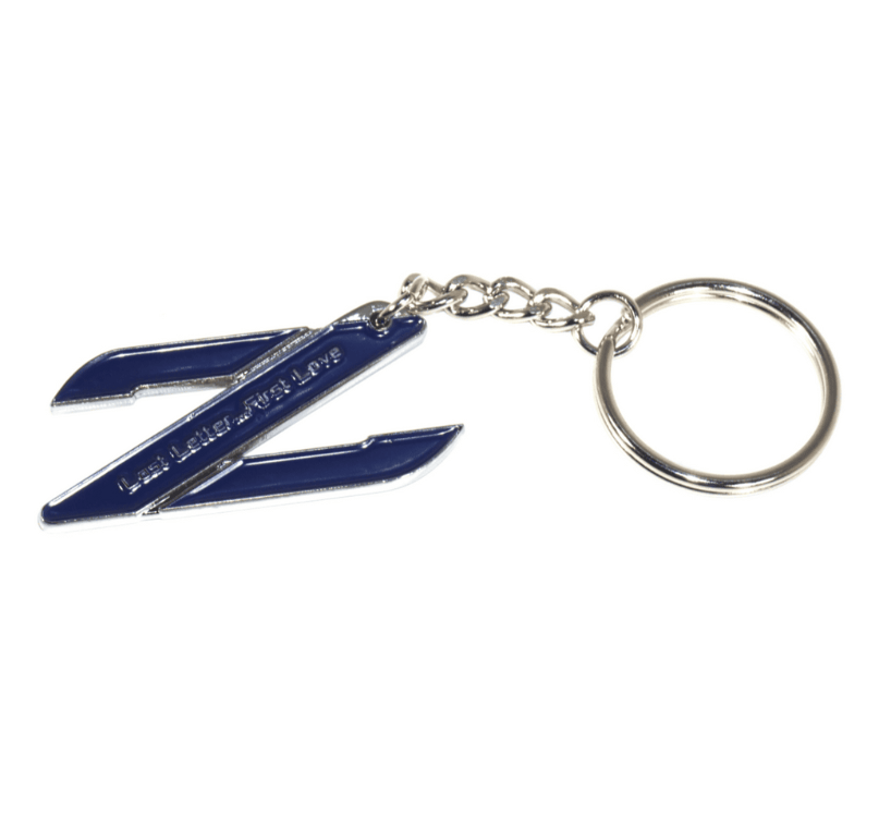 ZSPEC Chrome & Colored Keychain, Style: Nissan Z32 300zx - Howling Moto