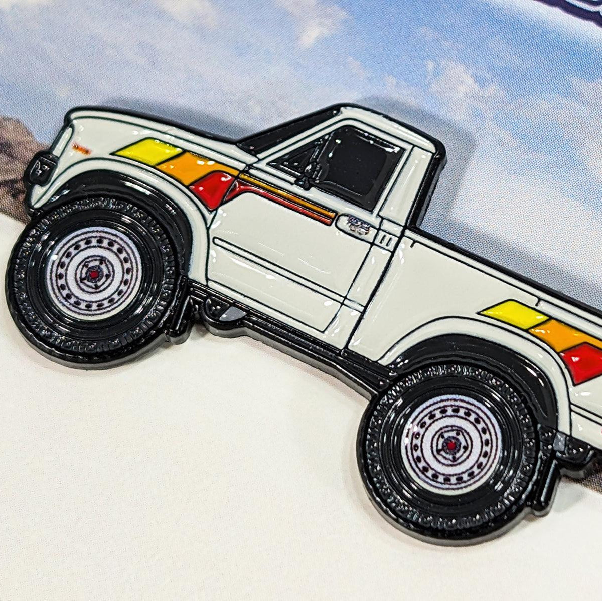 ZSPEC Collector Lapel / Hat Pin - 4x4 Tacoma Off-Roader - Howling Moto