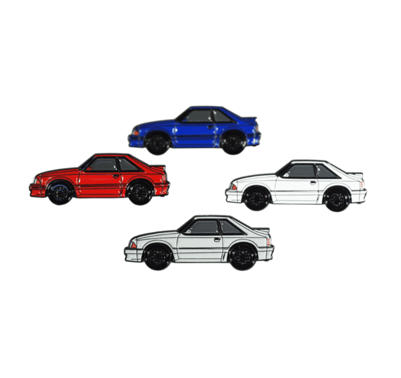 ZSPEC Collector Lapel / Hat Pin - Tribute to the Ford Mustang Fox-Body - Howling Moto