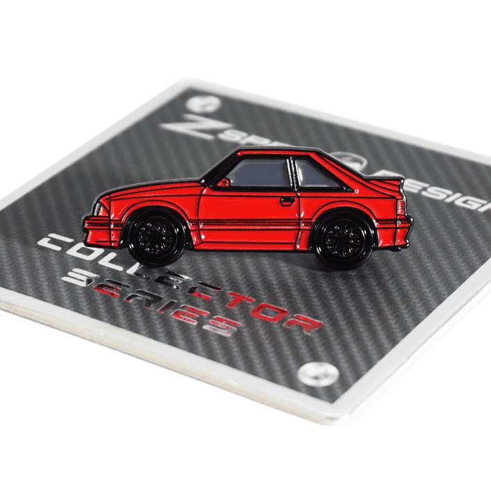 ZSPEC Collector Lapel / Hat Pin - Tribute to the Ford Mustang Fox-Body - Howling Moto