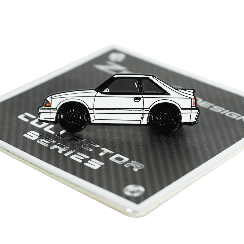 ZSPEC Collector Lapel / Hat Pin - Tribute to the Ford Mustang Fox-Body - Howling Moto