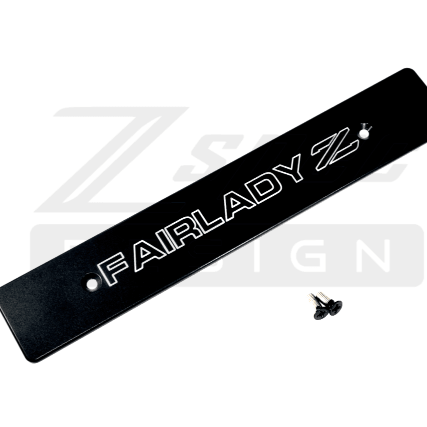 ZSPEC Front Bumper Plate for the JSPEC '90-99 Nissan Z32 300zx Fascia, Powder-Coated Billet - Howling Moto