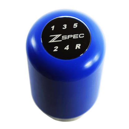 ZSPEC Shift Knob, M8-1.25, Delrin & Stainless, 5-Speed Shift Pattern Coin - Howling Moto