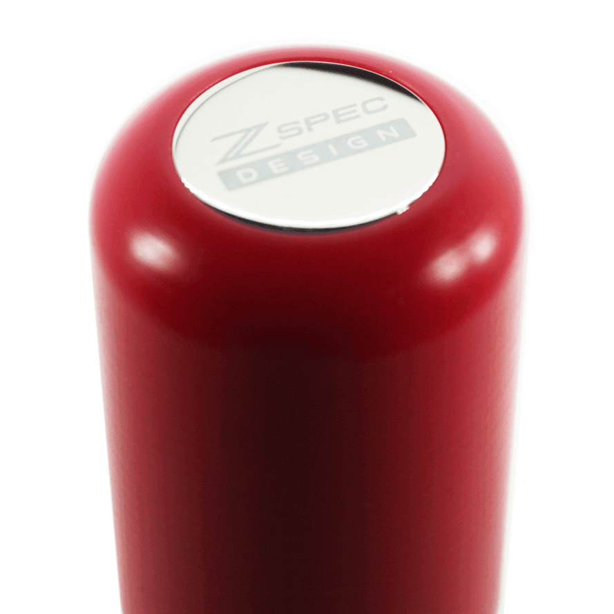 ZSPEC Shift Knob, M12-1.25, Delrin & Stainless, 4-Speed Shift Pattern Coin - Howling Moto