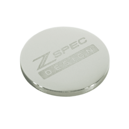 ZSPEC Shift Knob, M12-1.25, Delrin & Stainless, 4-Speed Shift Pattern Coin - Howling Moto