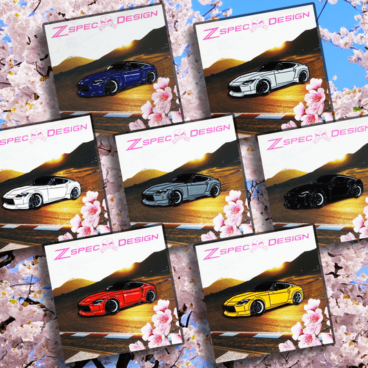 Nissan Z (RZ34) Enamel Collector Pin (Multiple Colors) - ZSPEC Design - Howling Moto