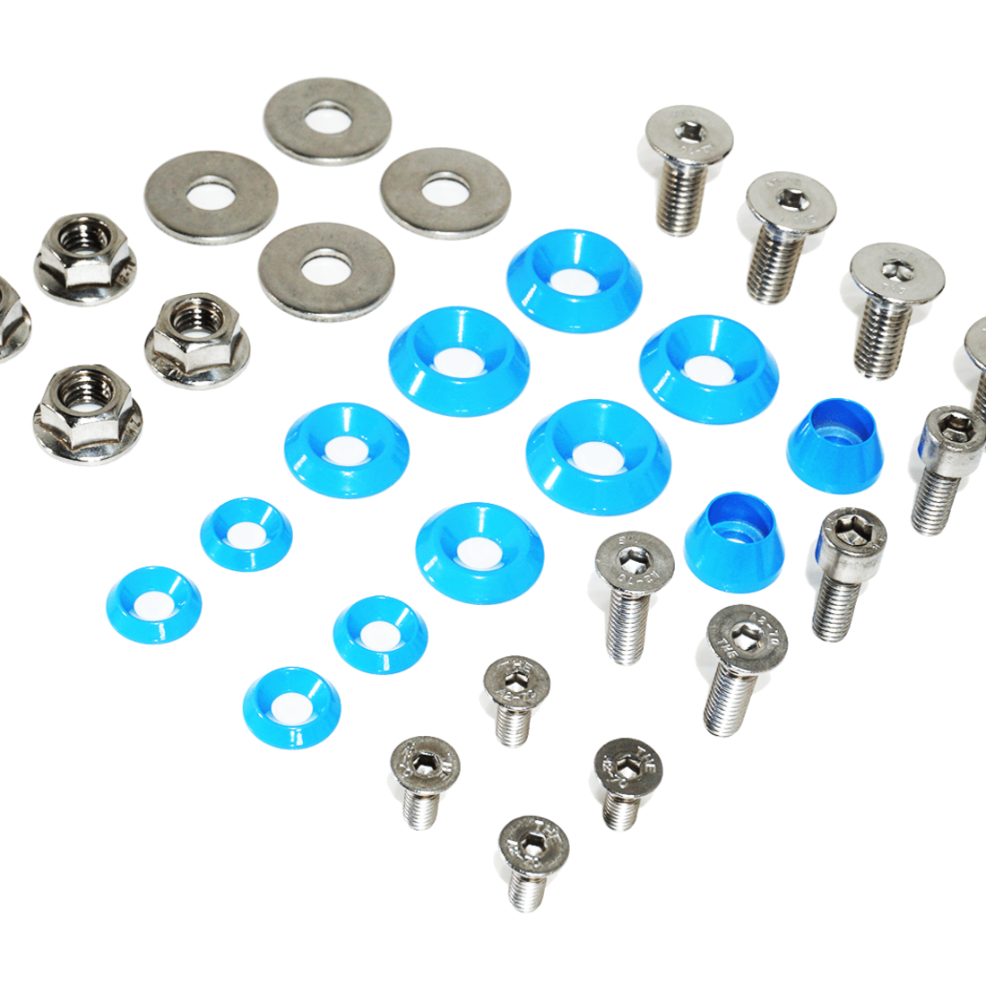ZSPEC Trunk Area Fastener Kit for '22+ Toyota GR86 & Subaru BRZ, Stainless & Billet - Howling Moto