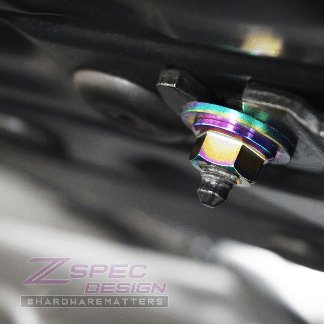 ZSPEC Stage-2 Dress Up Bolts® Fastener Kit for '14-19 BMW 435i F32 3.0T, Titanium - Howling Moto