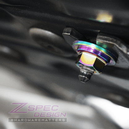 ZSPEC Stage-2 Dress Up Bolts® Fastener Kit for '14-19 BMW 435i F32 3.0T, Titanium - Howling Moto