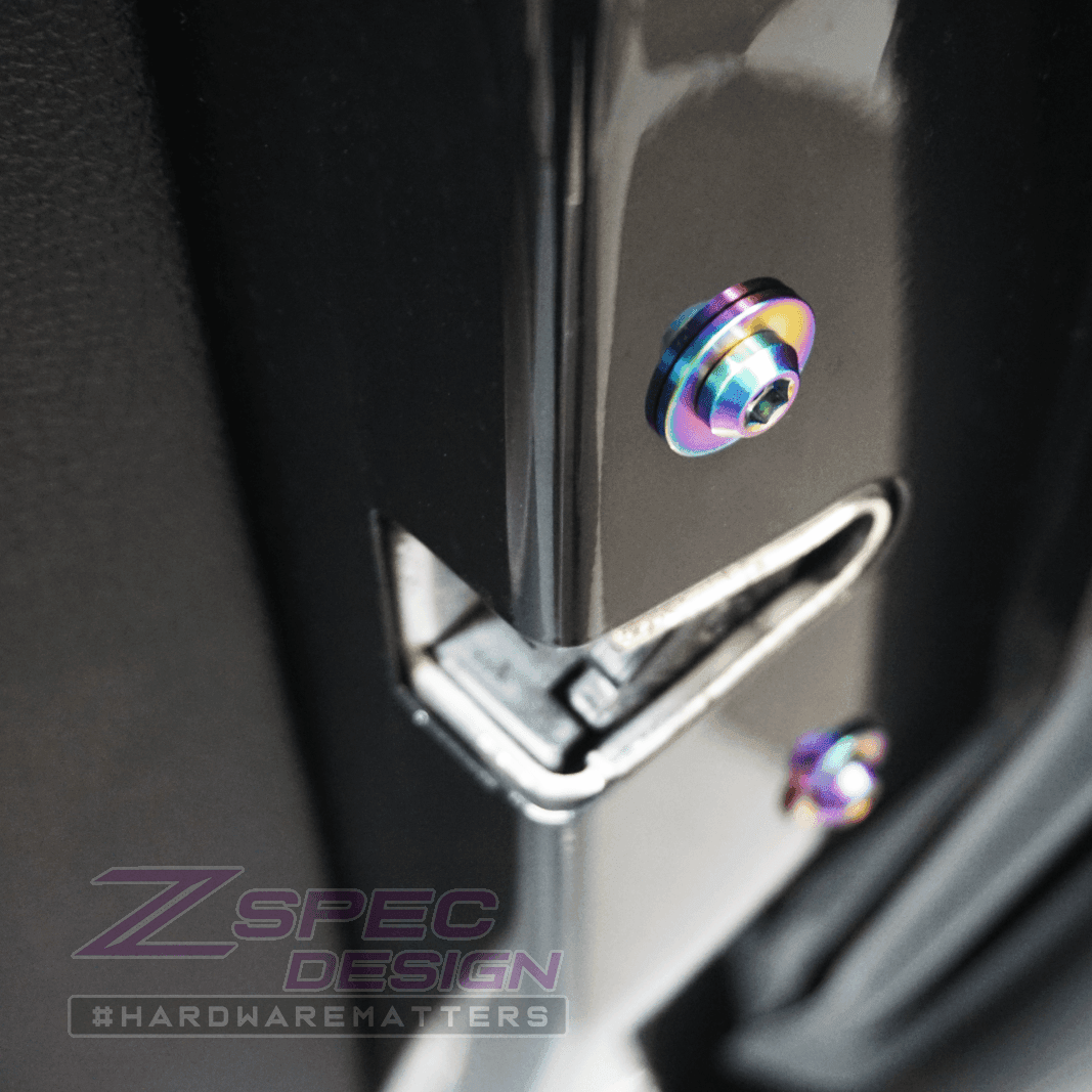 ZSPEC Stage-2 Dress Up Bolts® Fastener Kit for '14-19 BMW 435i F32 3.0T, Titanium - Howling Moto