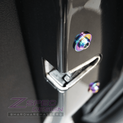 ZSPEC Stage-2 Dress Up Bolts® Fastener Kit for '14-19 BMW 435i F32 3.0T, Titanium - Howling Moto