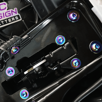 ZSPEC Stage-2 Dress Up Bolts® Fastener Kit for '14-19 BMW 435i F32 3.0T, Titanium - Howling Moto