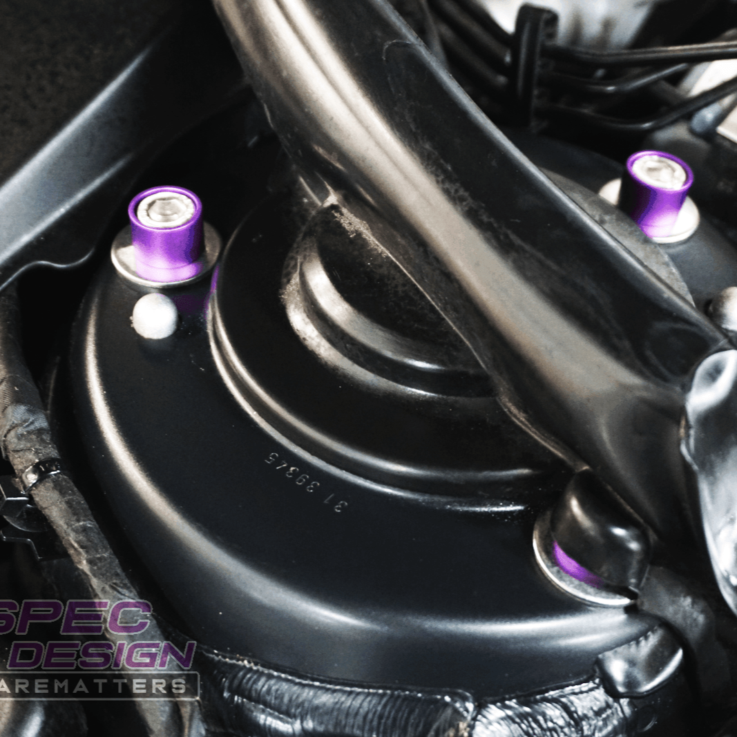ZSPEC Stage-1 Dress Up Bolts® Fastener Kit for '14-19 BMW 435i F32 3.0T, Stainless & Billet - Howling Moto