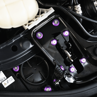 ZSPEC Stage-1 Dress Up Bolts® Fastener Kit for '14-19 BMW 435i F32 3.0T, Stainless & Billet - Howling Moto