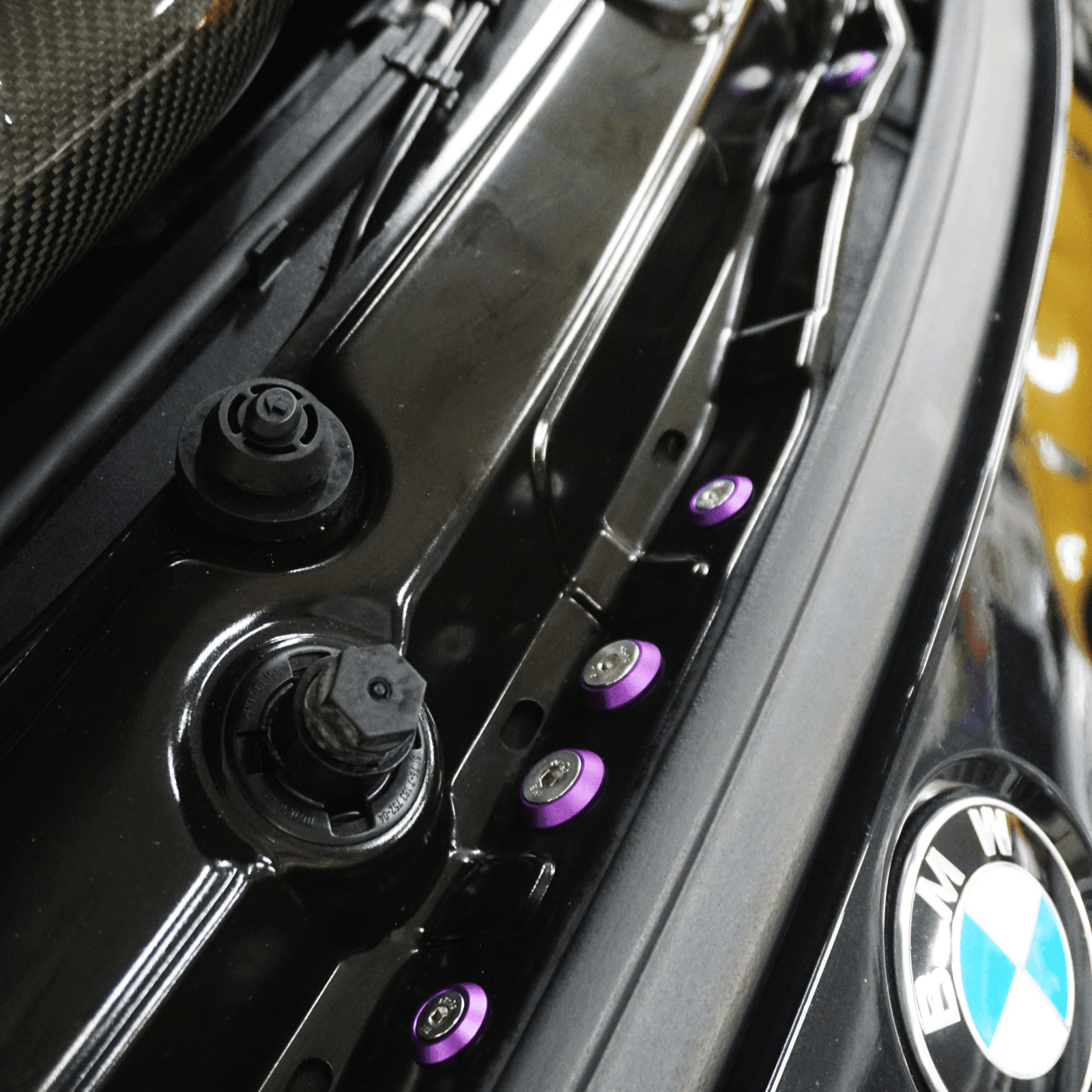 ZSPEC Stage-1 Dress Up Bolts® Fastener Kit for '14-19 BMW 435i F32 3.0T, Stainless & Billet - Howling Moto