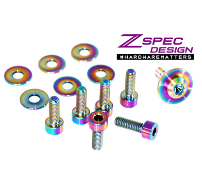 ZSPEC Dress Up Bolts®/Fastener Kit for Toyota Supra MK5 ESC Controller, Titanium - Howling Moto