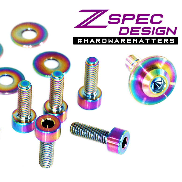 ZSPEC Stage-2 Fastener Kit for '20+ Toyota Supra MKV GR A90, Titanium - Howling Moto