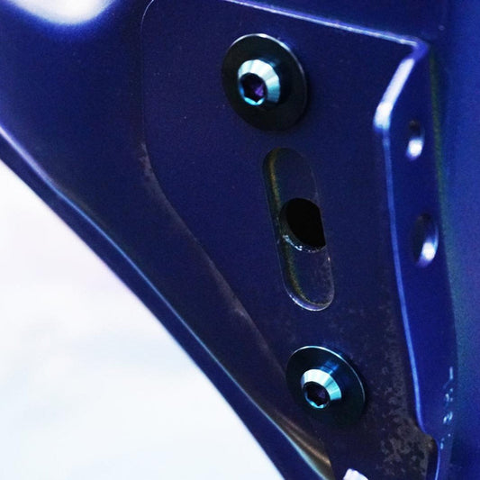 ZSPEC Hood Items Dress Up Bolts® Fastener Kit for the Civic FH8 Type R, Titanium - Howling Moto