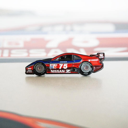 IMSA #75 Nissan Z (300zx Z32) Race Car - Collector Lapel/Hat Pin - Howling Moto