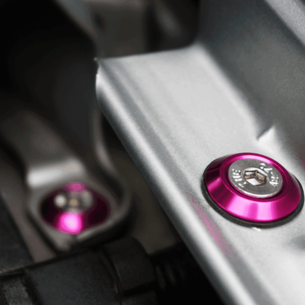 ZSPEC Stage-3 Dress Up Bolts® Fastener Kit for '01-07 Acura RSX 2.0L, Stainless & Billet - Howling Moto