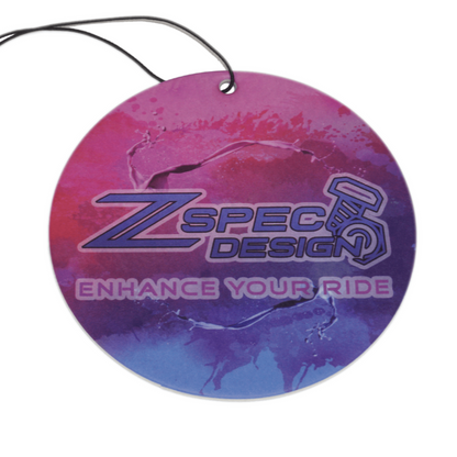 3" Round ZSPEC-Logo Citrus-Scented Air Freshener - Howling Moto