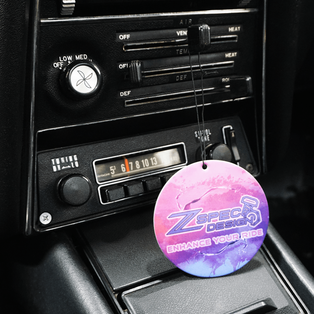 3" Round ZSPEC-Logo Citrus-Scented Air Freshener - Howling Moto