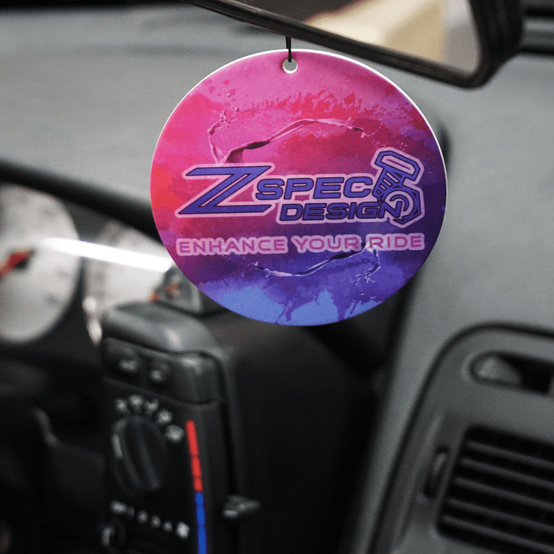 3" Round ZSPEC-Logo Citrus-Scented Air Freshener - Howling Moto