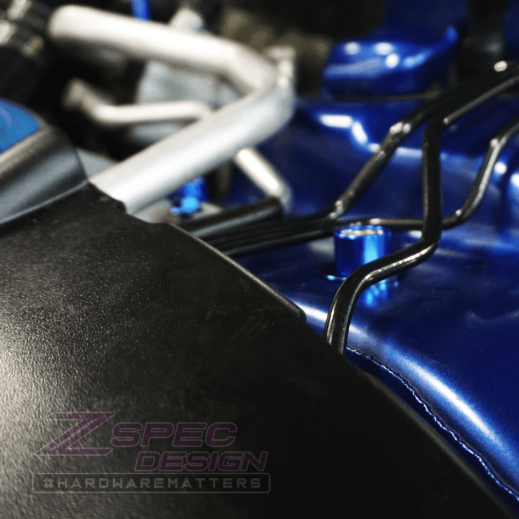 ZSPEC Stage-2 Dress Up Bolts® Fastener Kit for Audi S5 B8 3.0L, Stainless & Billet - Howling Moto