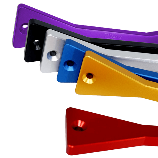 ZSPEC Battery Hold Down/Bracket for '03-09 Nissan 350z Z33, Billet w/ Stainless Hardware - Howling Moto