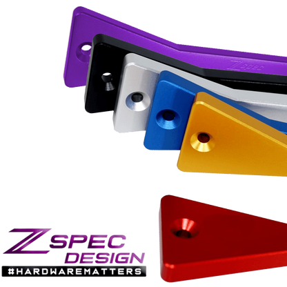 ZSPEC Battery Hold Down/Bracket for Nissan Titan A61, Anodized Billet Aluminum - Howling Moto