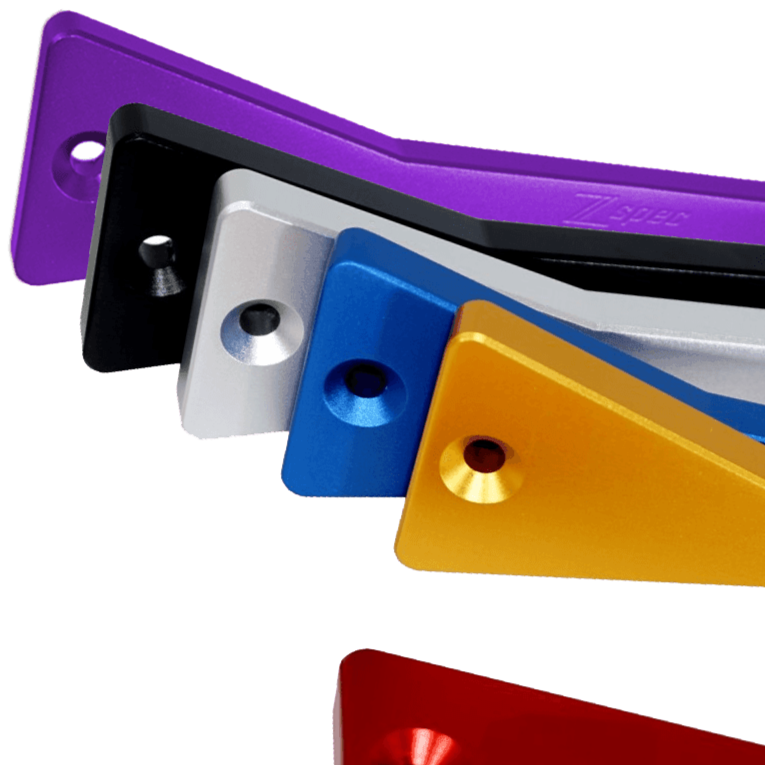ZSPEC Battery Hold Down/Bracket, Billet Bracket w/ Stainless Hardware - Howling Moto