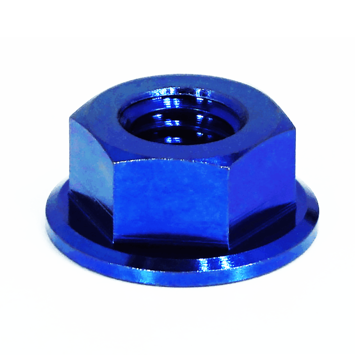 ZSPEC M10-1.25 Metric Flare Nuts, Titanium Grade-5, Sold Per Nut - Howling Moto