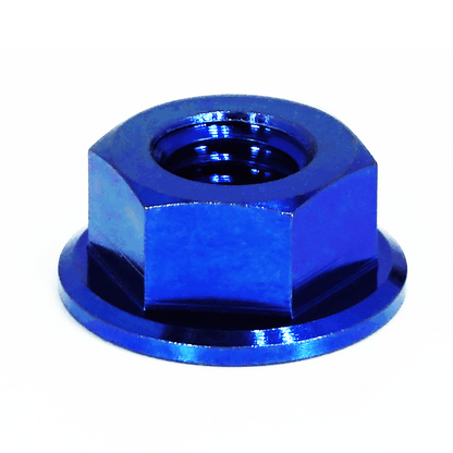 ZSPEC M10-1.25 Metric Flare Nuts, Titanium Grade-5, Sold Per Nut - Howling Moto