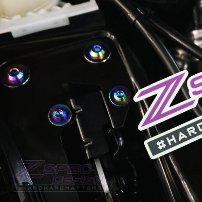 ZSPEC Stage-2 Dress Up Bolts® Fastener Kit for '14-18 BMW 340i F34 3.0T, Titanium - Howling Moto
