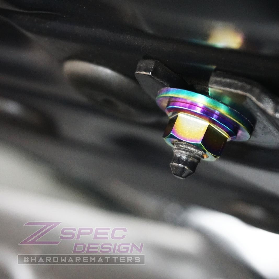 ZSPEC Stage-2 Dress Up Bolts® Fastener Kit for '14-18 BMW 340i F34 3.0T, Titanium - Howling Moto