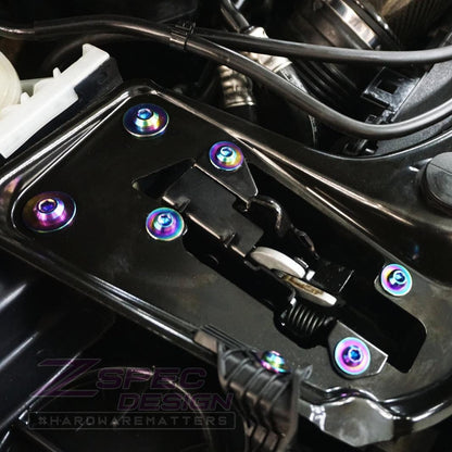 ZSPEC Stage-1 Dress Up Bolts® Fastener Kit for '14-18 BMW 340i F34 3.0T, Titanium - Howling Moto