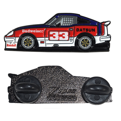 ZSPEC BSR-Racing Datsun #33 Tribute Lapel / Hat Pin - Howling Moto