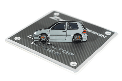 ZSPEC Collector Lapel / Hat Pin - Tribute to the MK4 Golf VW - Howling Moto