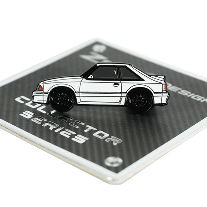 ZSPEC Collector Lapel / Hat Pin - Tribute to the Ford Mustang Fox-Body - Howling Moto