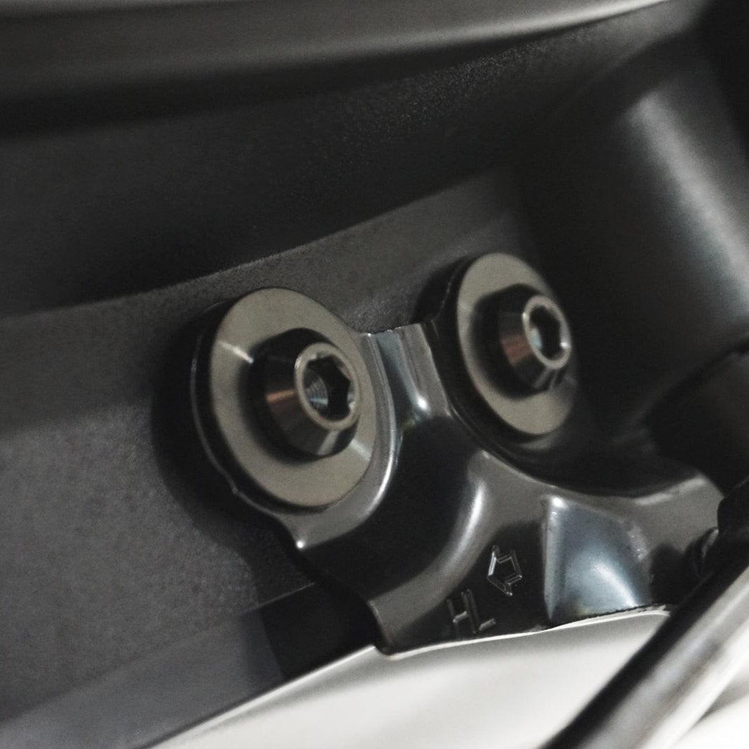 ZSPEC Trunk-Area Fastener Kit for the GR Corolla, Hinges/Struts/Latch/Tie-Down Hooks, Titanium - Howling Moto