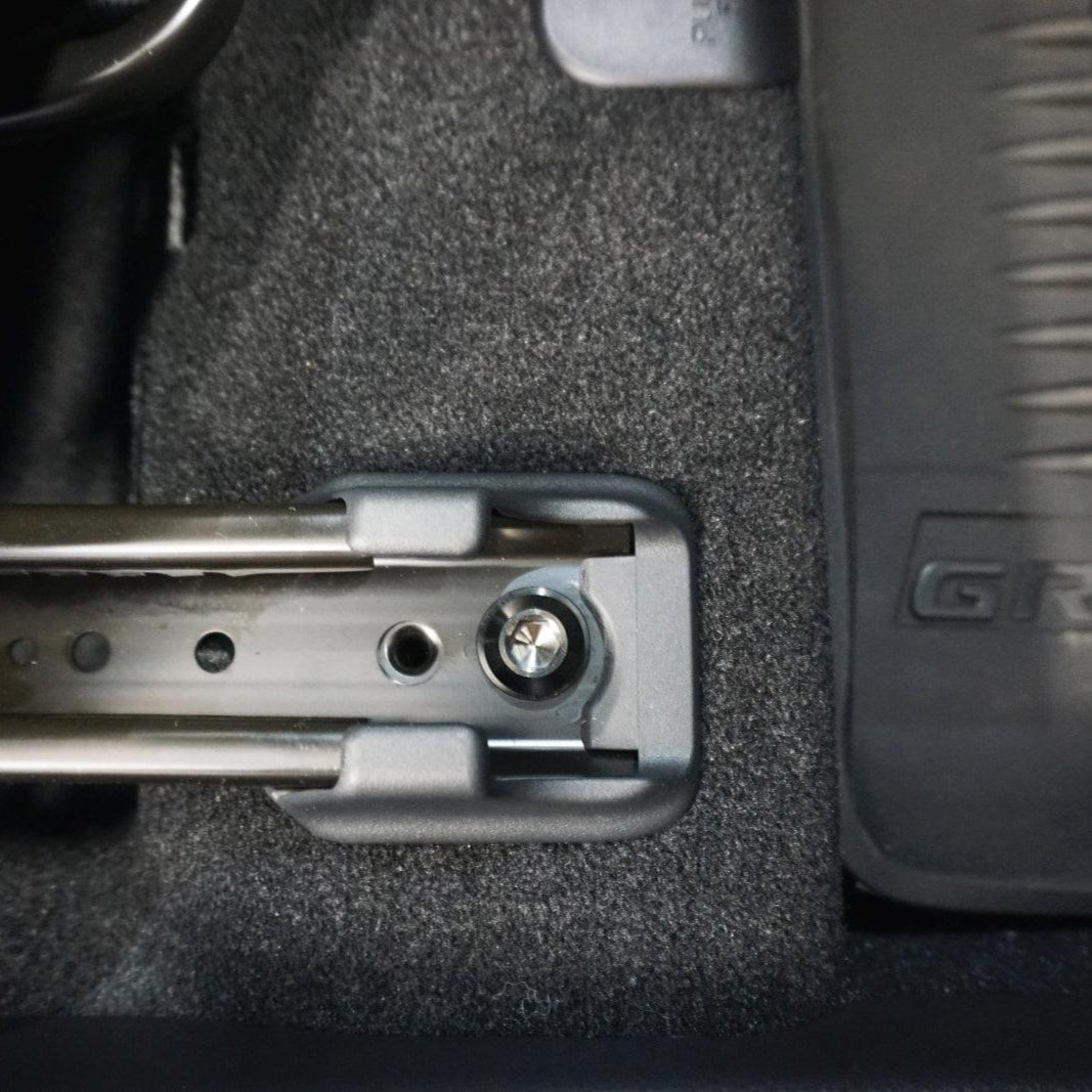 ZSPEC Seat-Rails Dress Up Fastener Kit for the GR Corolla, Front-Bolts, Titanium - Howling Moto