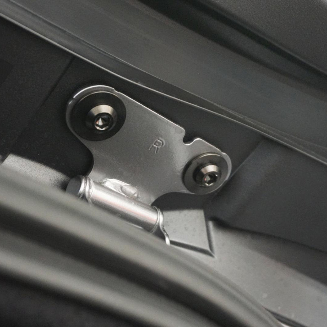 ZSPEC Trunk-Area Fastener Kit for the GR Corolla, Hinges/Struts/Latch/Tie-Down Hooks, Titanium - Howling Moto
