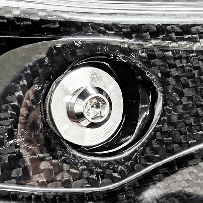 ZSPEC "Round Cowl-Clips" Replacement Solution for Z32 300zx, Titanium Fastener Kit w/ Well Nuts - Howling Moto
