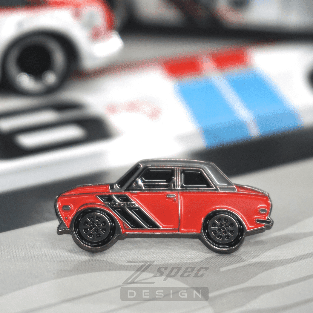 ZSPEC Datsun 510 "Daily Driver" Lapel / Hat Pin - Howling Moto