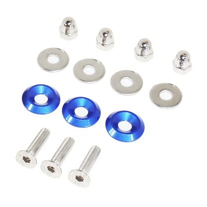ZSPEC Engine Cover Fasteners for '03-09 Nissan 350z DE & HR, Stainless & Billet - Howling Moto