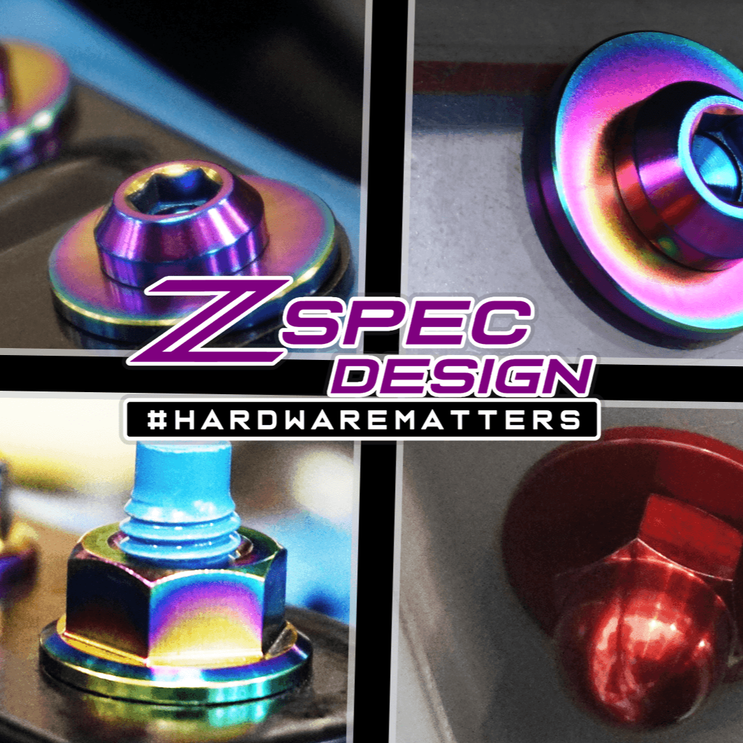 ZSPEC Stage-3 Dress Up Bolts® Fastener Kit for '16+ Chevy V8 Camaro SS, Titanium - Howling Moto